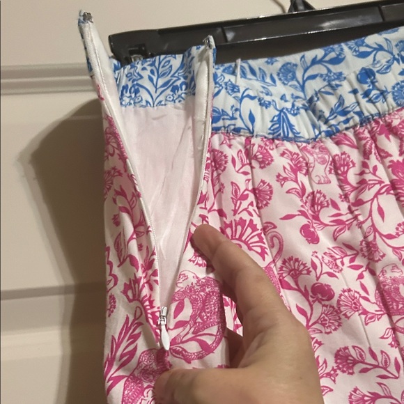 Roller Rabbit XL Floral Multicolor Maxi Skirt - Picture 4 of 6